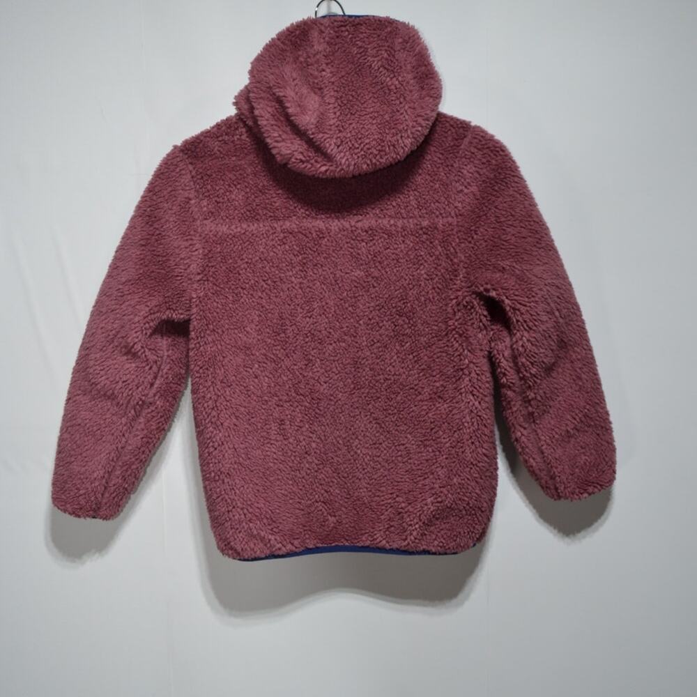 Patagonia Girl's Reversable Ready Freddy Hoody Jacket Kids Med 10 Full Zip - Picture 3 of 10
